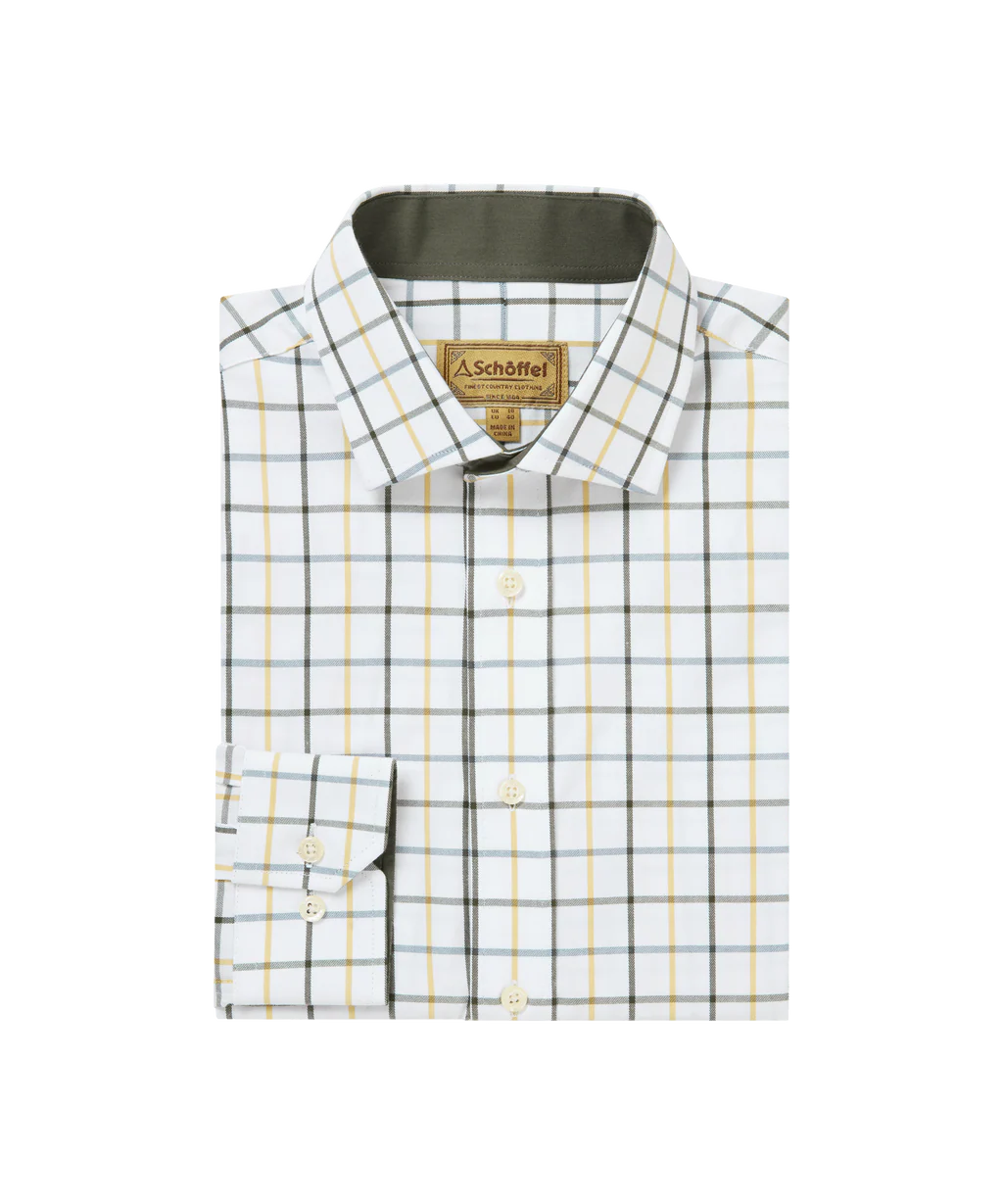 Baconsthorpe Tailored Shirt - Woodland Check