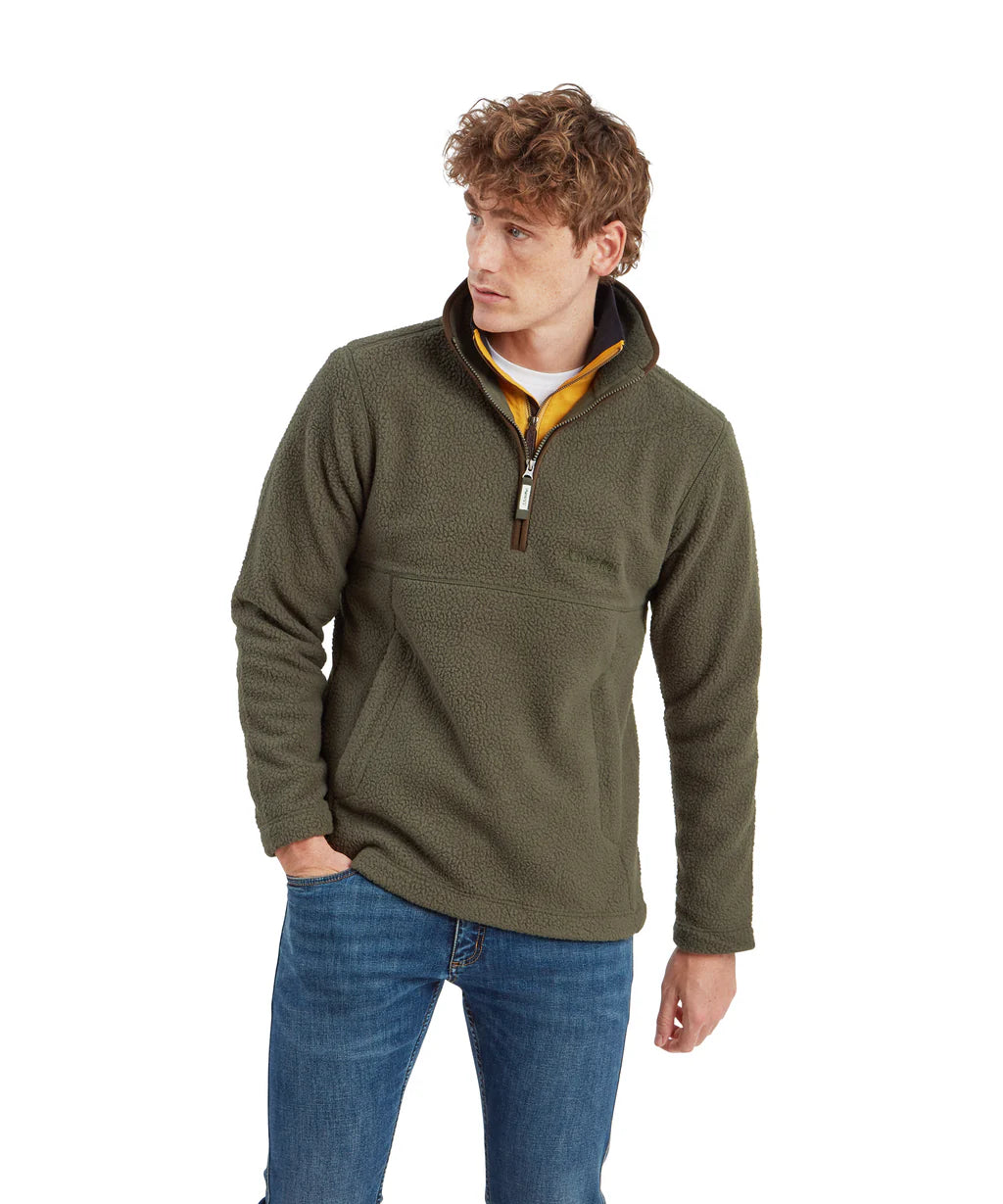 Unisex Oakham Retro Fleece - Woodland