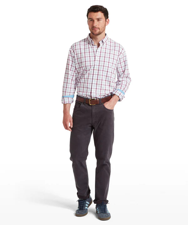 Brancaster Classic Shirt - Mountain Blue Check