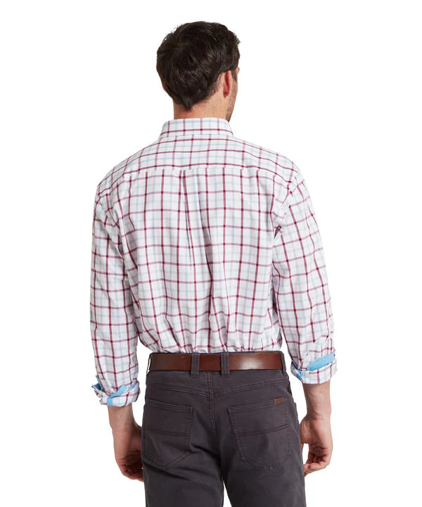 Brancaster Classic Shirt - Mountain Blue Check