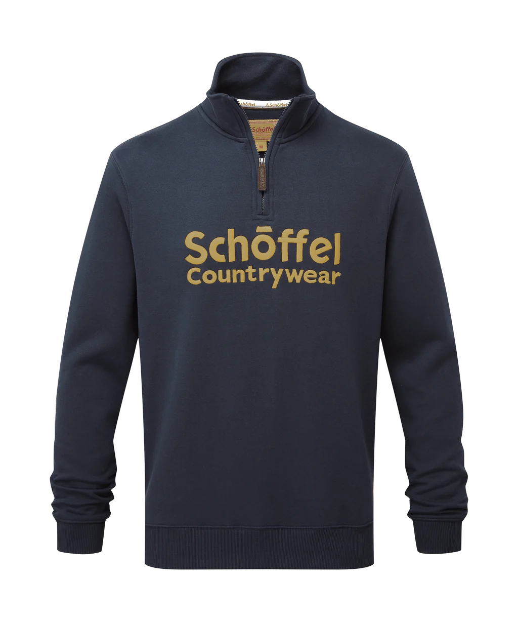 Schoffel Mens Bude Sweatshirt - Navy