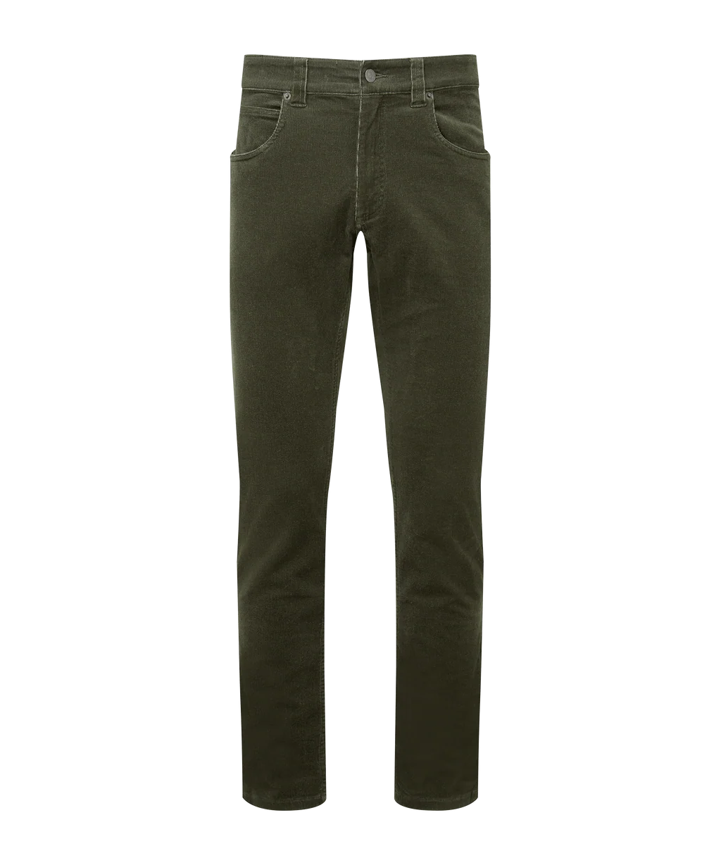 Camden Cord Trousers - Forest