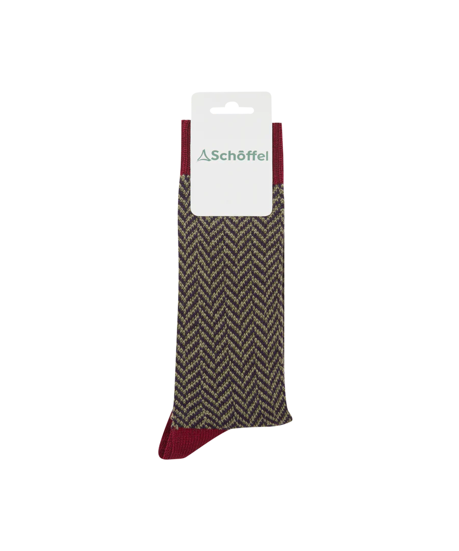 Schoffel Mens Halkirk Sock - Redwood