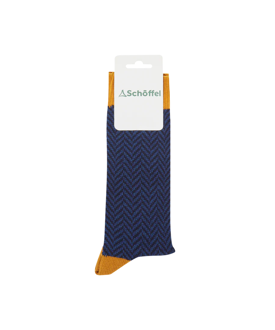 Schoffel Mens Halkirk Sock - Dark Ochre