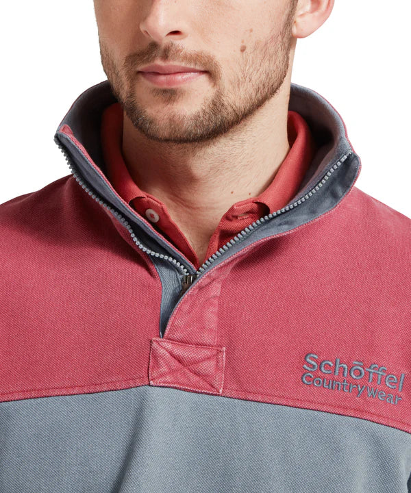 Helford Heritage Sweatshirt - Red