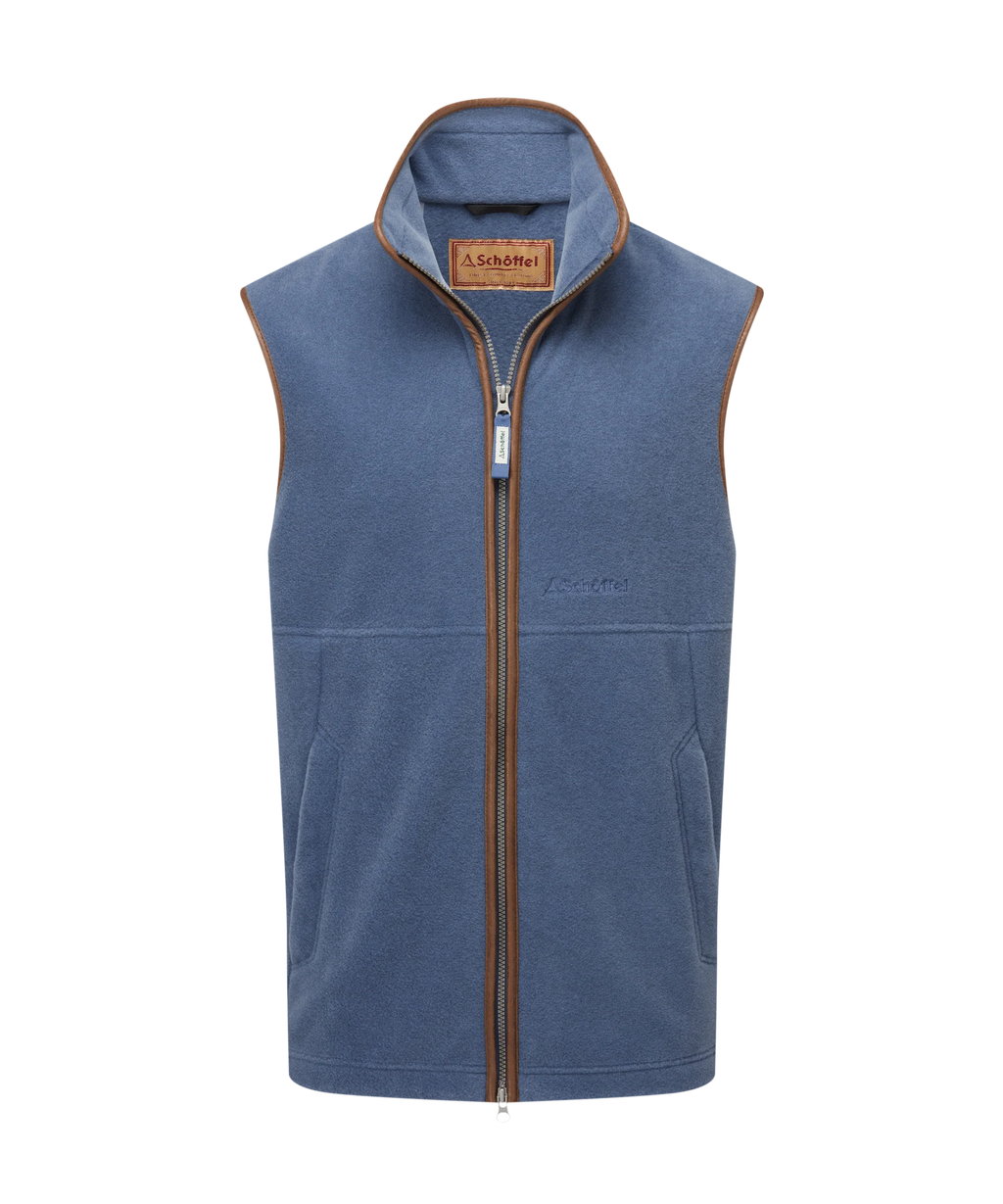 Schoffel Oakham Fleece Gilet - Storm Blue