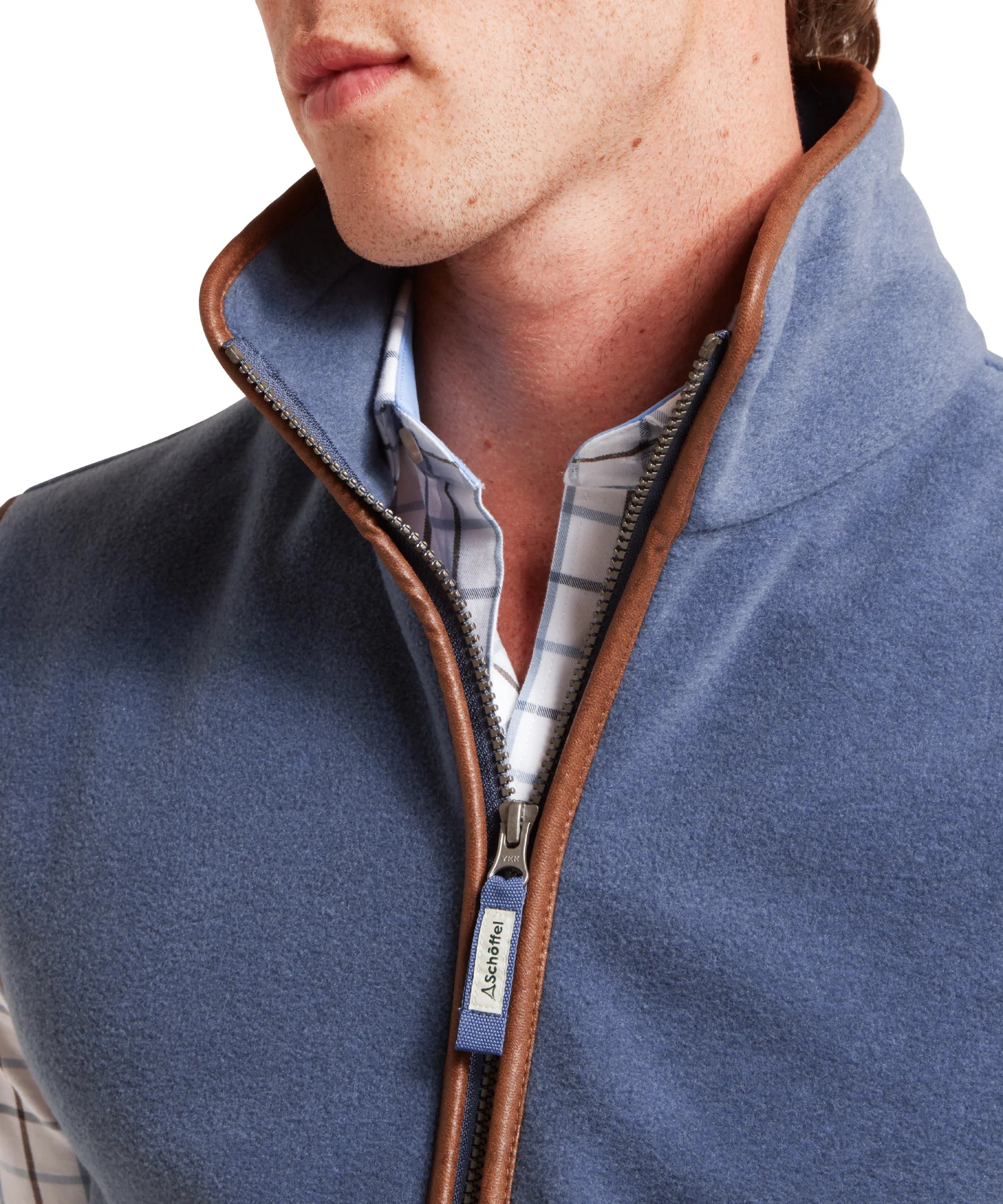 Schoffel Oakham Fleece Gilet - Storm Blue