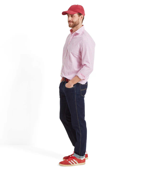Thorpeness Tailored Shirt - Pink Check