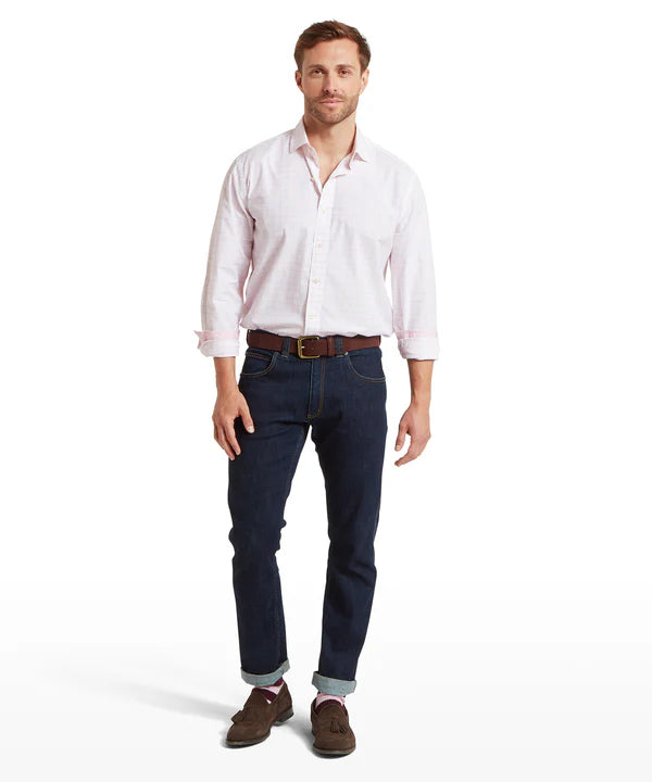 Westminster Classic Shirt - Pale Pink Check