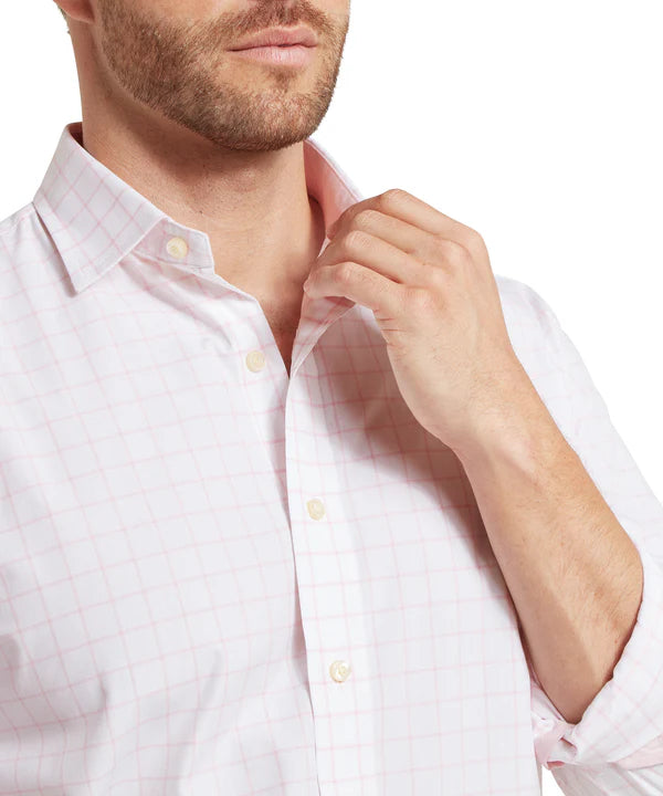 Westminster Classic Shirt - Pale Pink Check