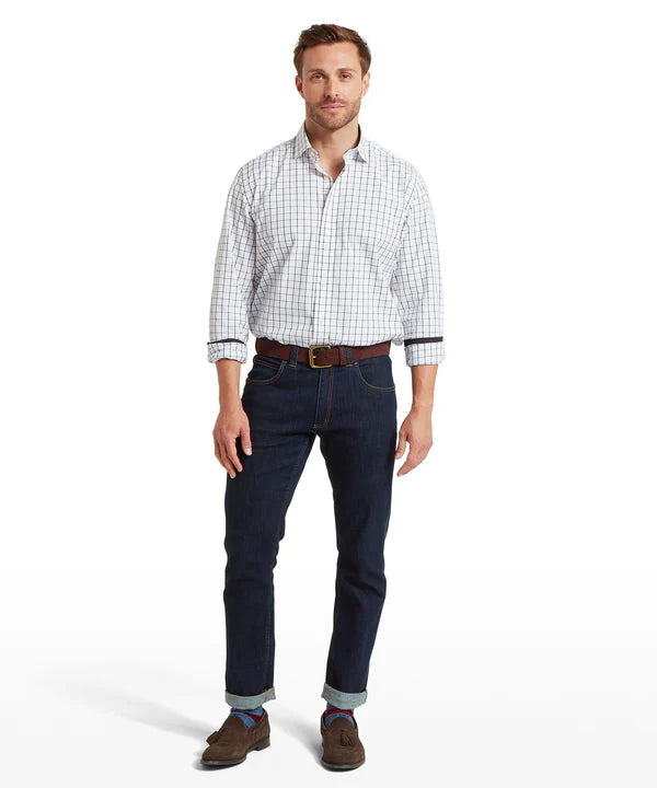 Westminster Classic Shirt - Navy Check