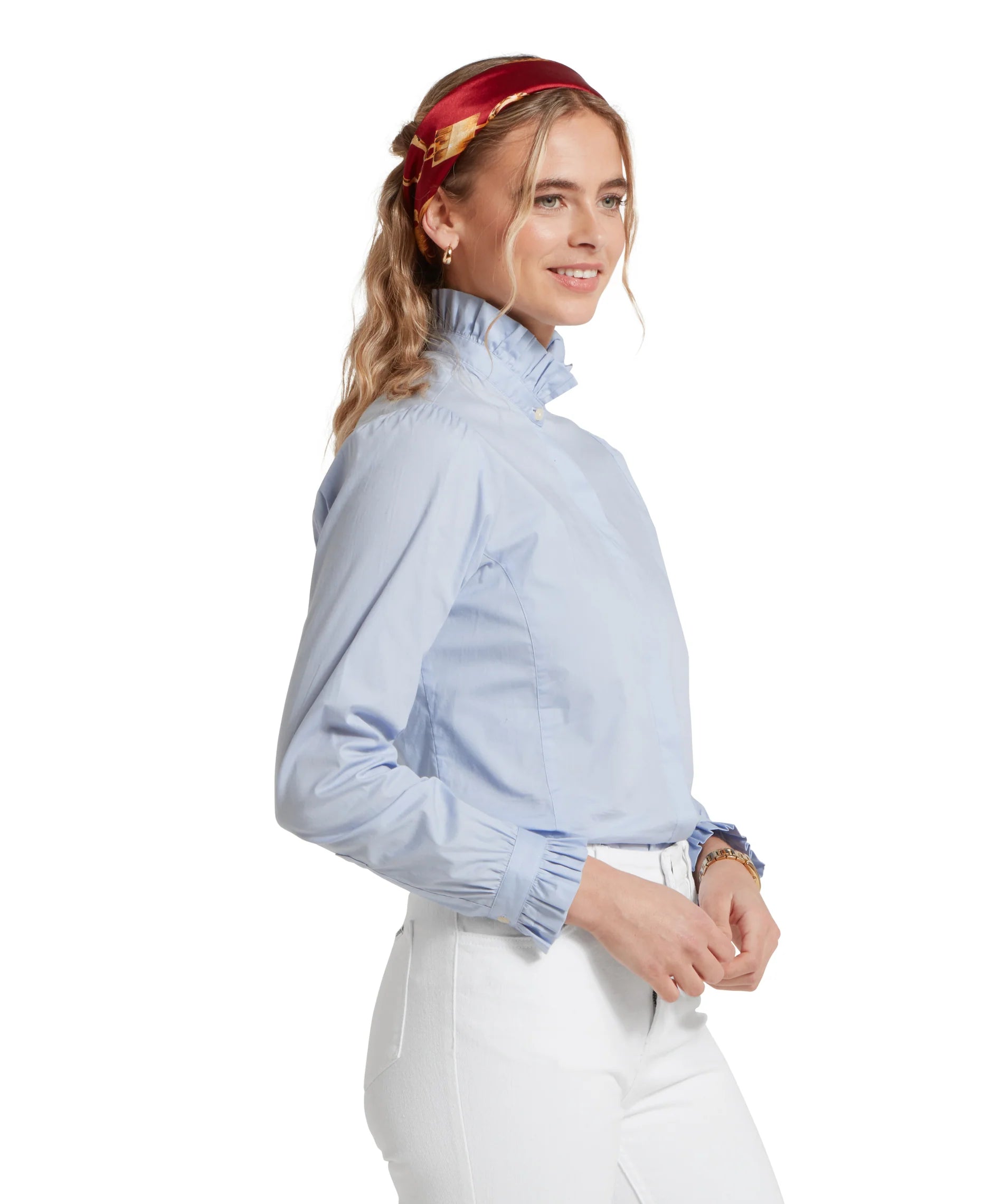 Schoffel Ladies Fakenham Shirt - Pale Blue