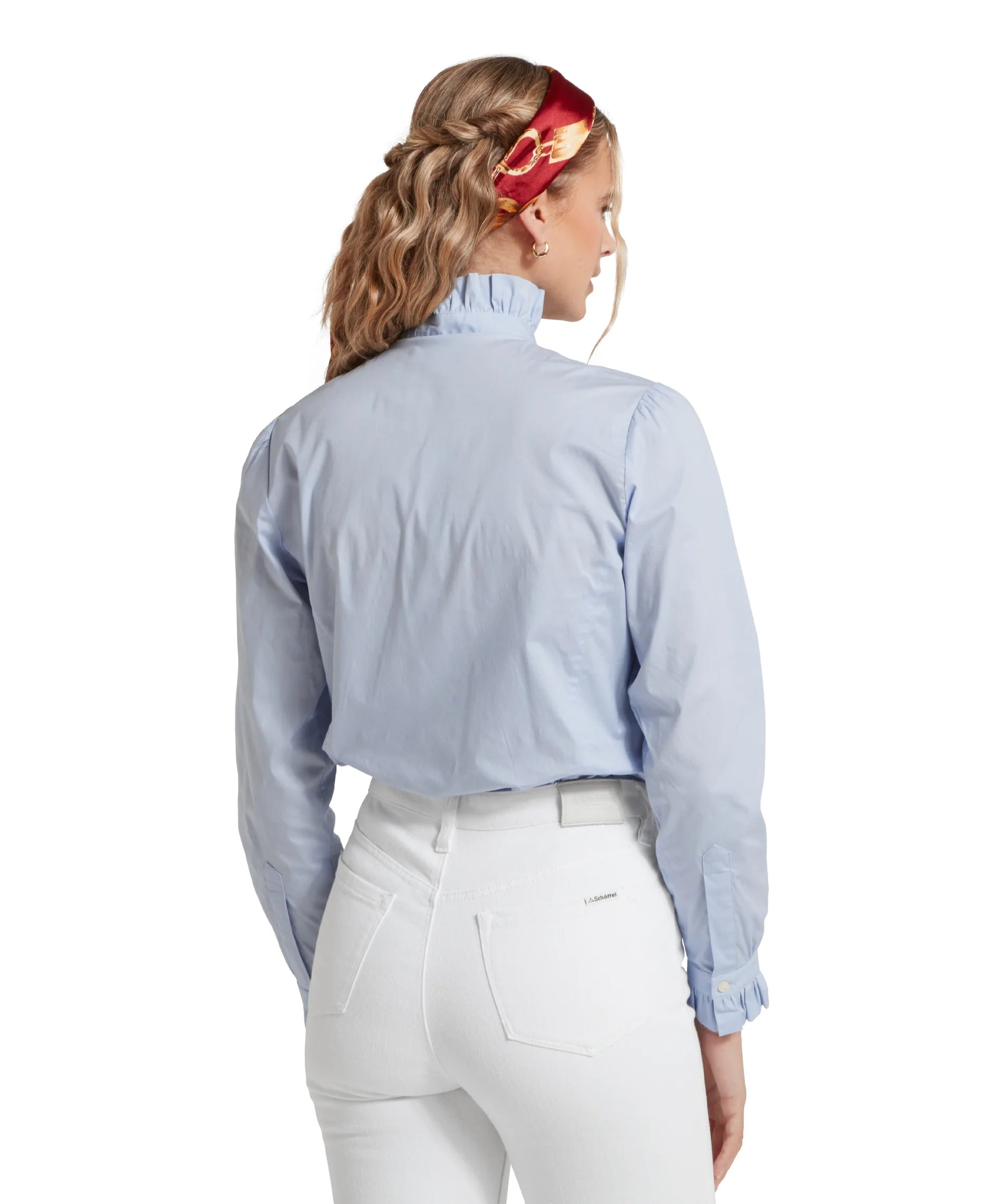 Schoffel Ladies Fakenham Shirt - Pale Blue