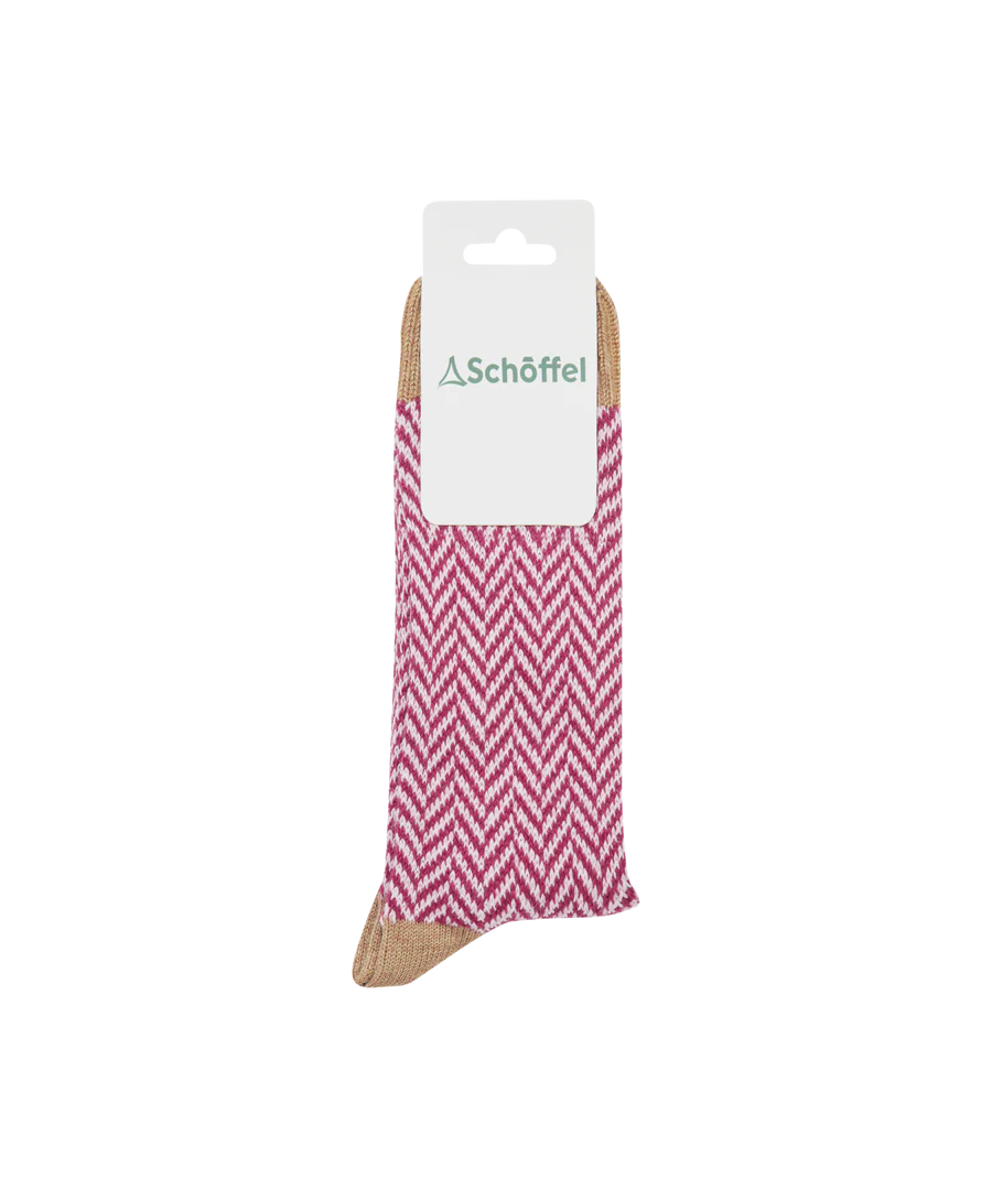 Schoffel Ladies Halkirk Sock - Dark Sand