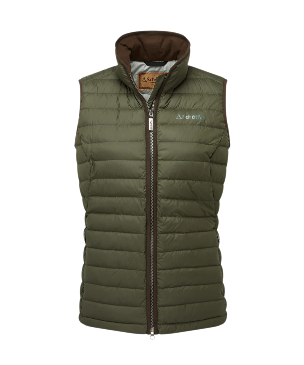 Schoffel Ladies Launde Down Gilet - Woodland