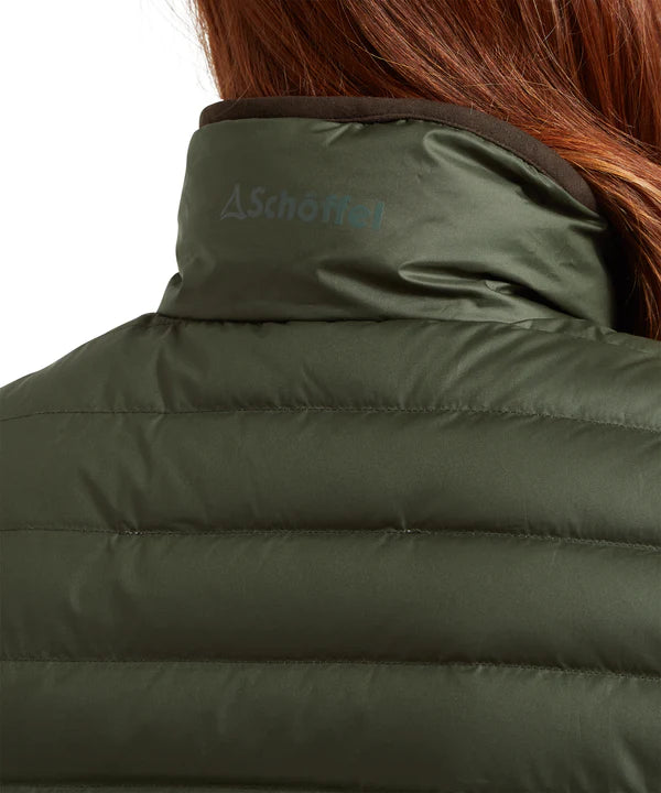 Schoffel Ladies Launde Down Gilet - Woodland