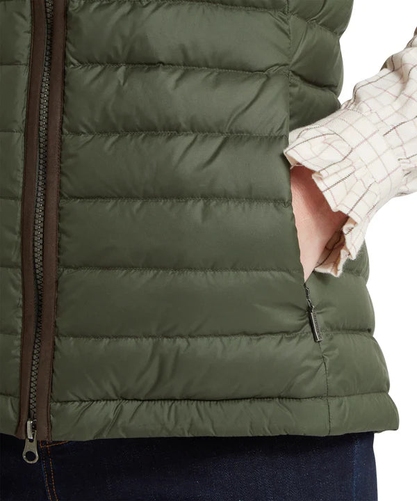 Schoffel Ladies Launde Down Gilet - Woodland