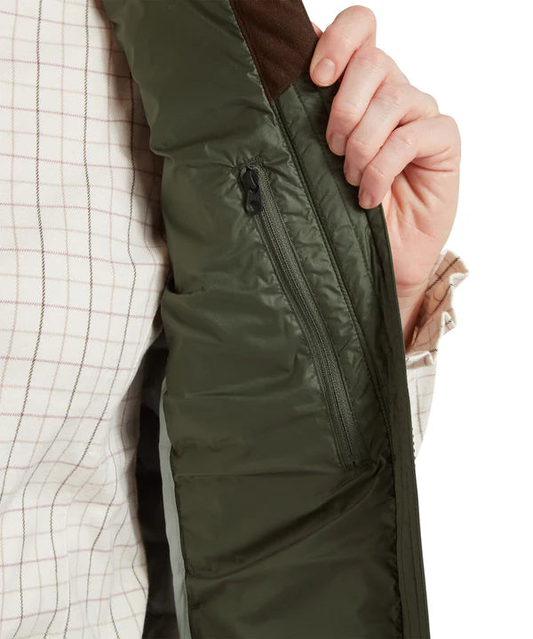 Schoffel Ladies Launde Down Gilet - Woodland