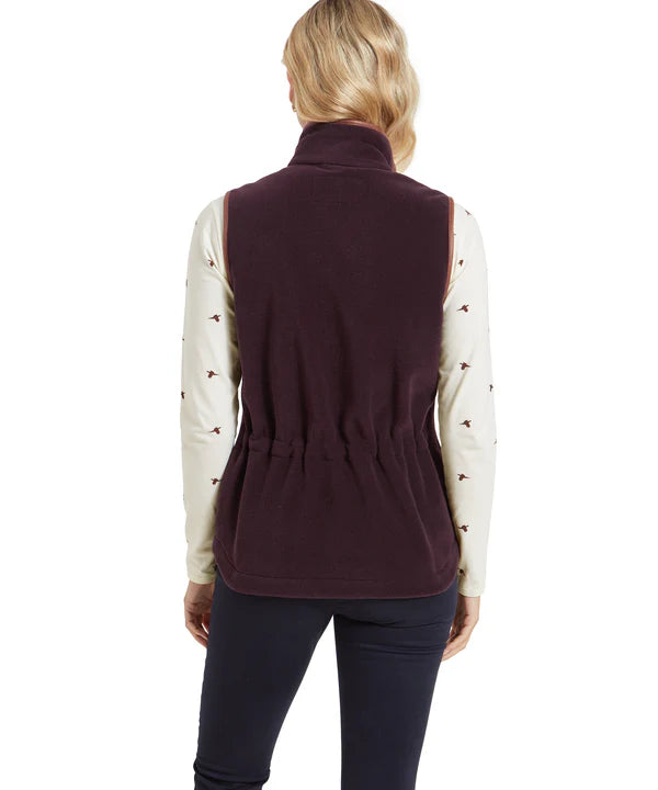 Schoffel Lyndon Fleece Gilet - Port