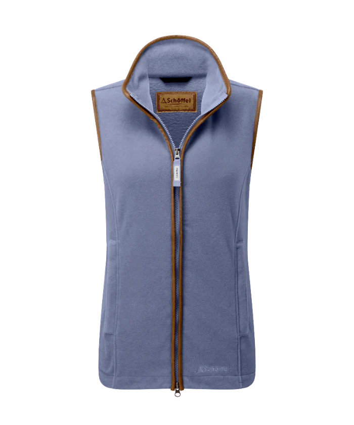 Schoffel Lyndon Fleece Gilet - Stone Blue