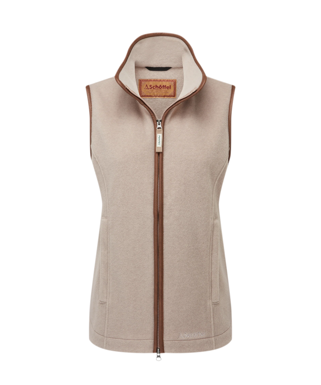 Schoffel Lyndon Fleece Gilet - Mushroom