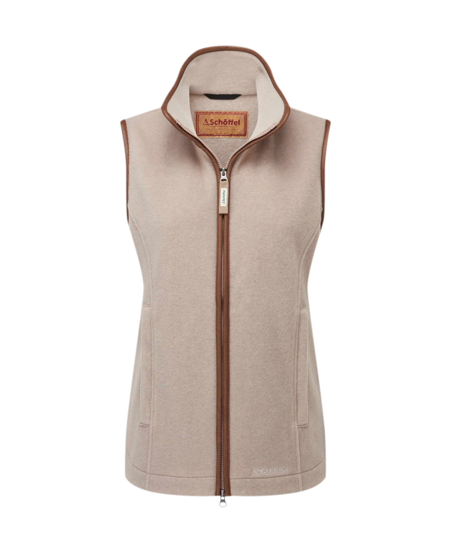 Schoffel Lyndon Fleece Gilet - Mushroom