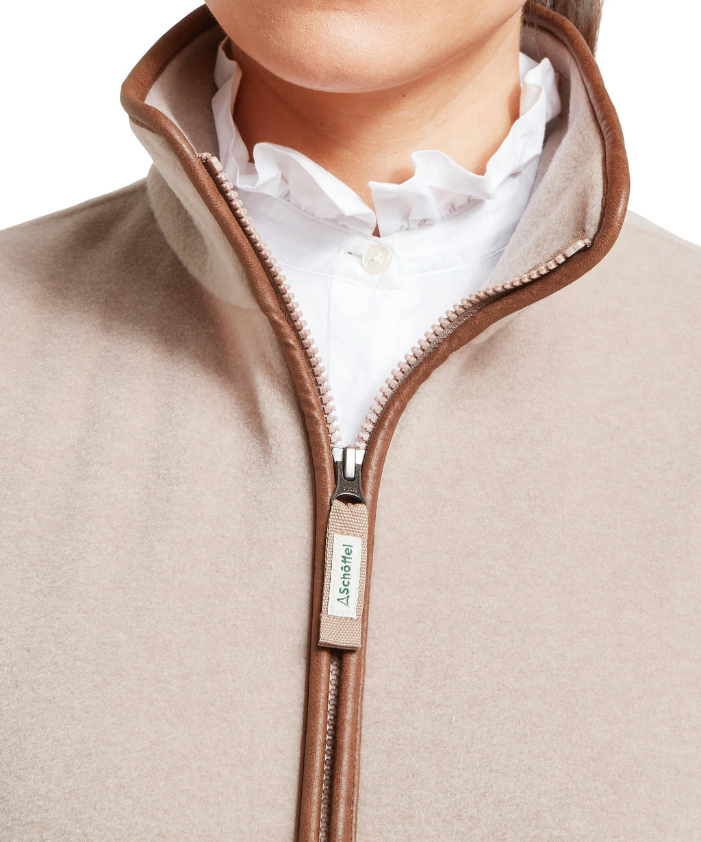 Schoffel Lyndon Fleece Gilet - Mushroom