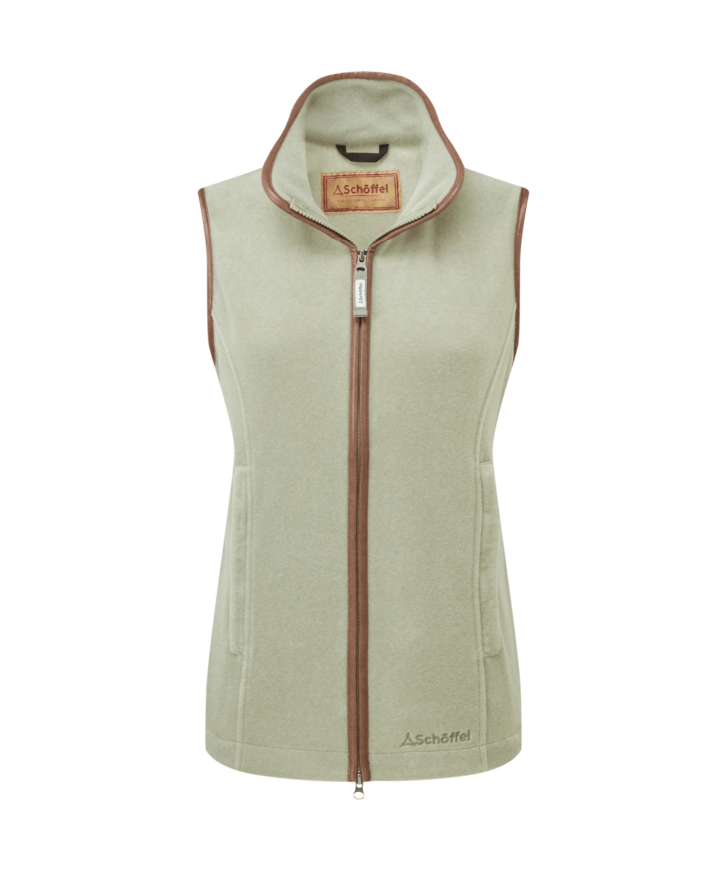 Schoffel Lyndon Fleece Gilet - Sage Green