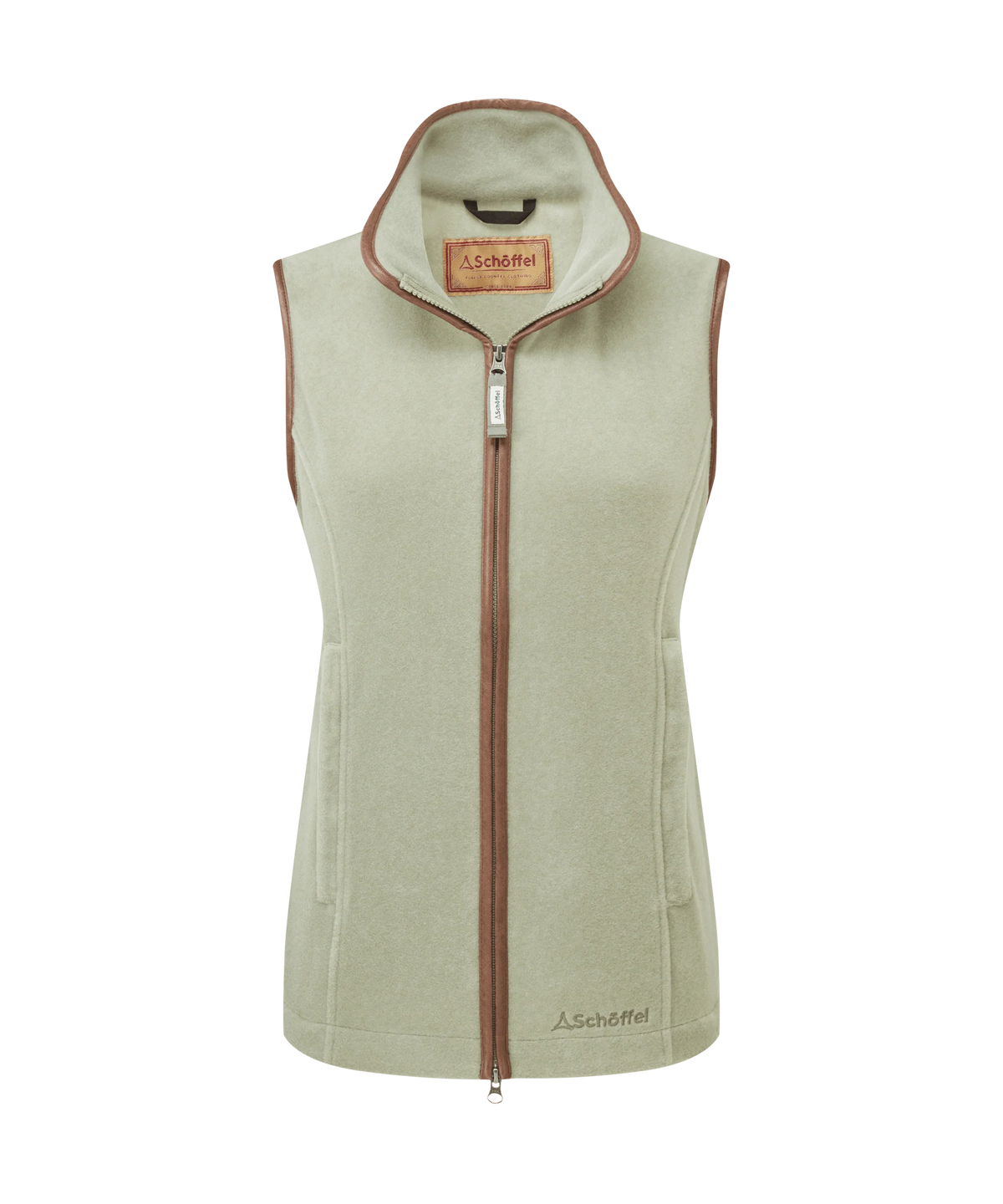 Schoffel Lyndon Fleece Gilet - Sage Green