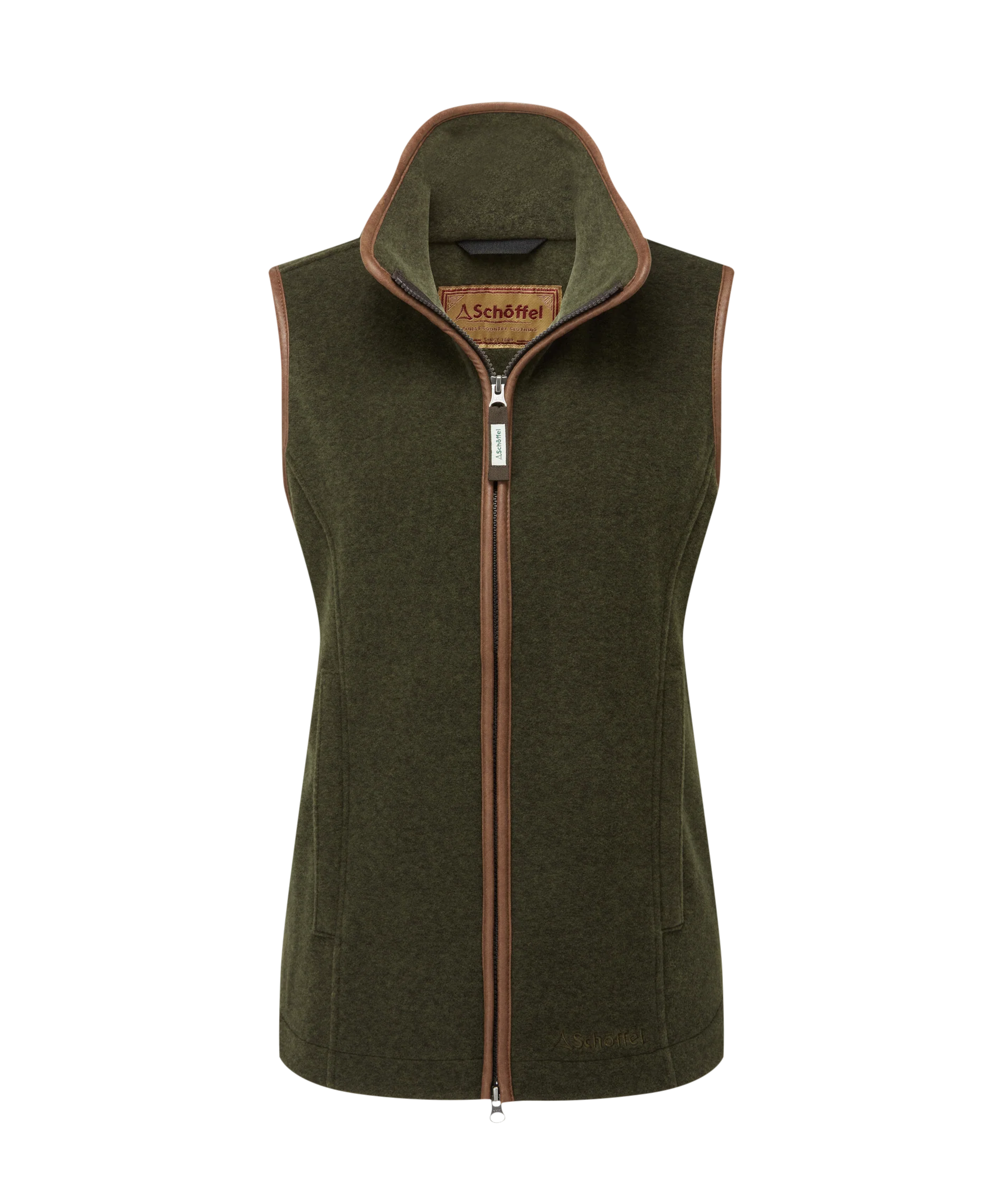 Schoffel Lyndon Fleece Gilet - Dark Olive
