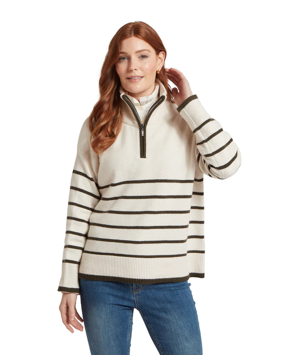 Sandsend Quarter Zip Jumper