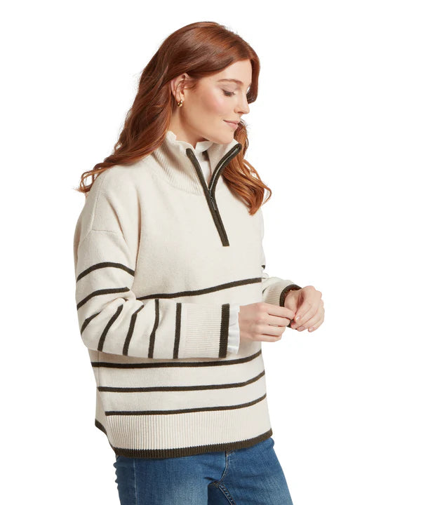 Sandsend Quarter Zip Jumper