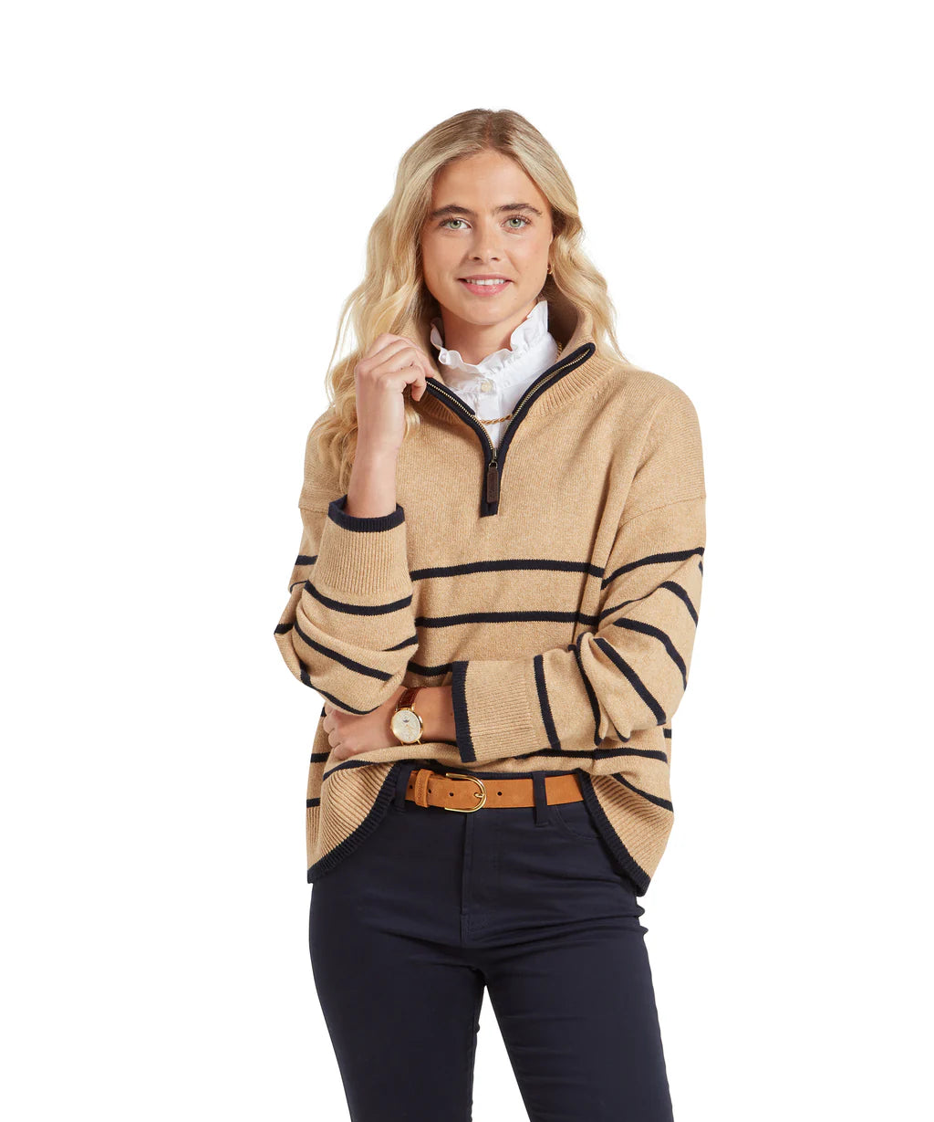 Sandsend Quarter Zip Jumper