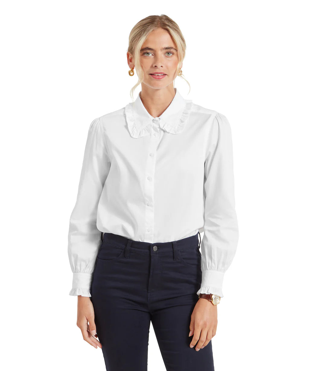 Schoffel Ladies Somerleyton Shirt - White