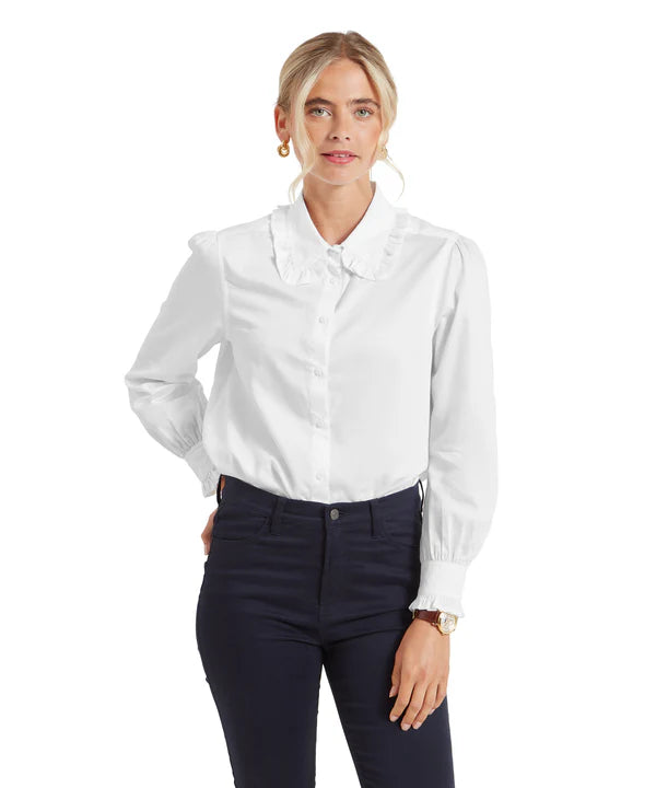 Schoffel Ladies Somerleyton Shirt - White