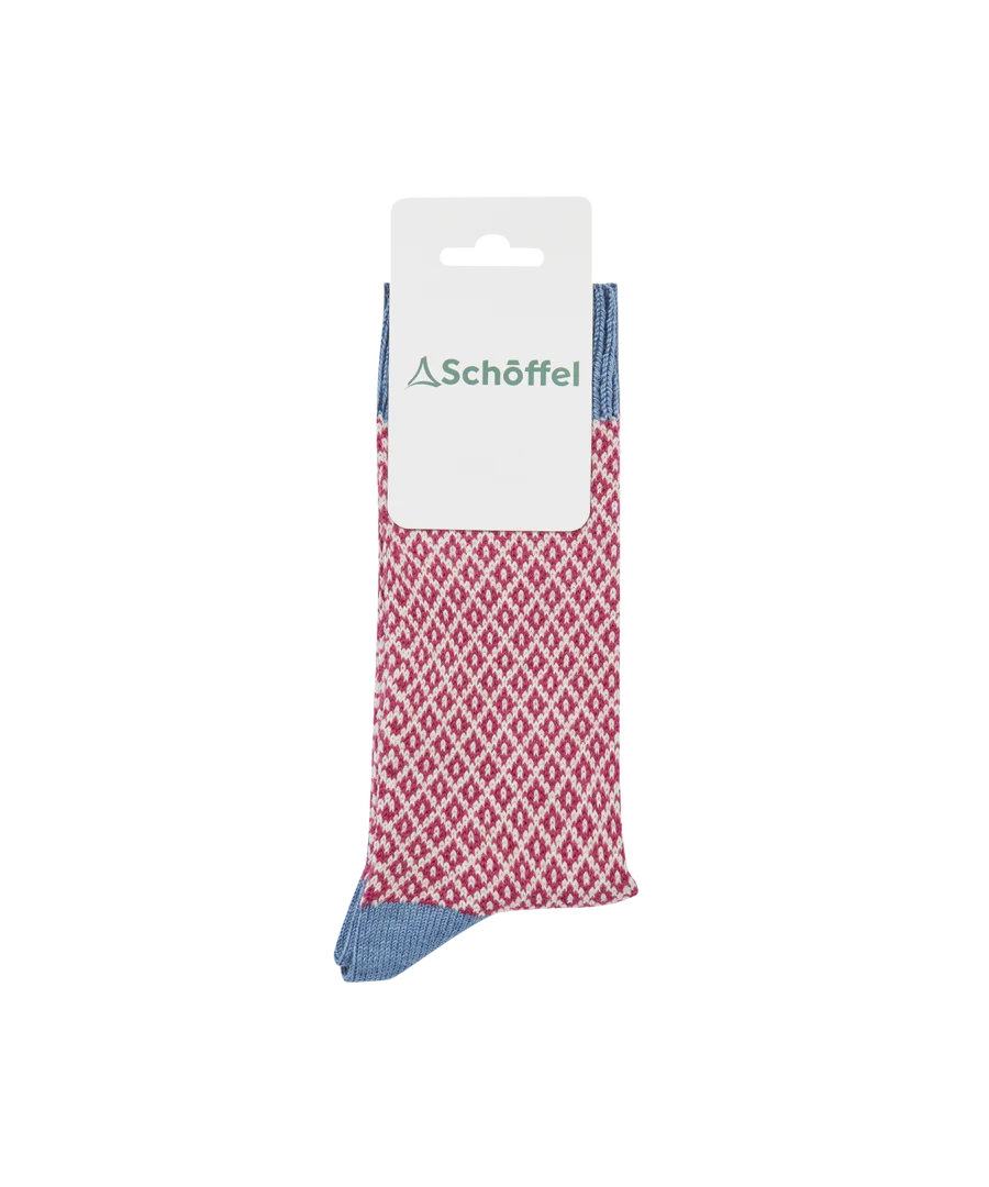 Schoffel Ladies Braemar Sock - Storm Blue