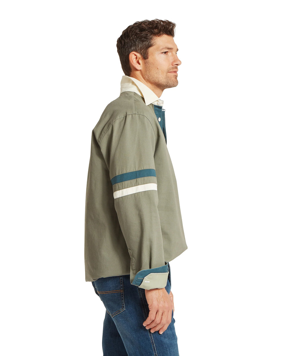 Truro Deck Shirt - Agave Green