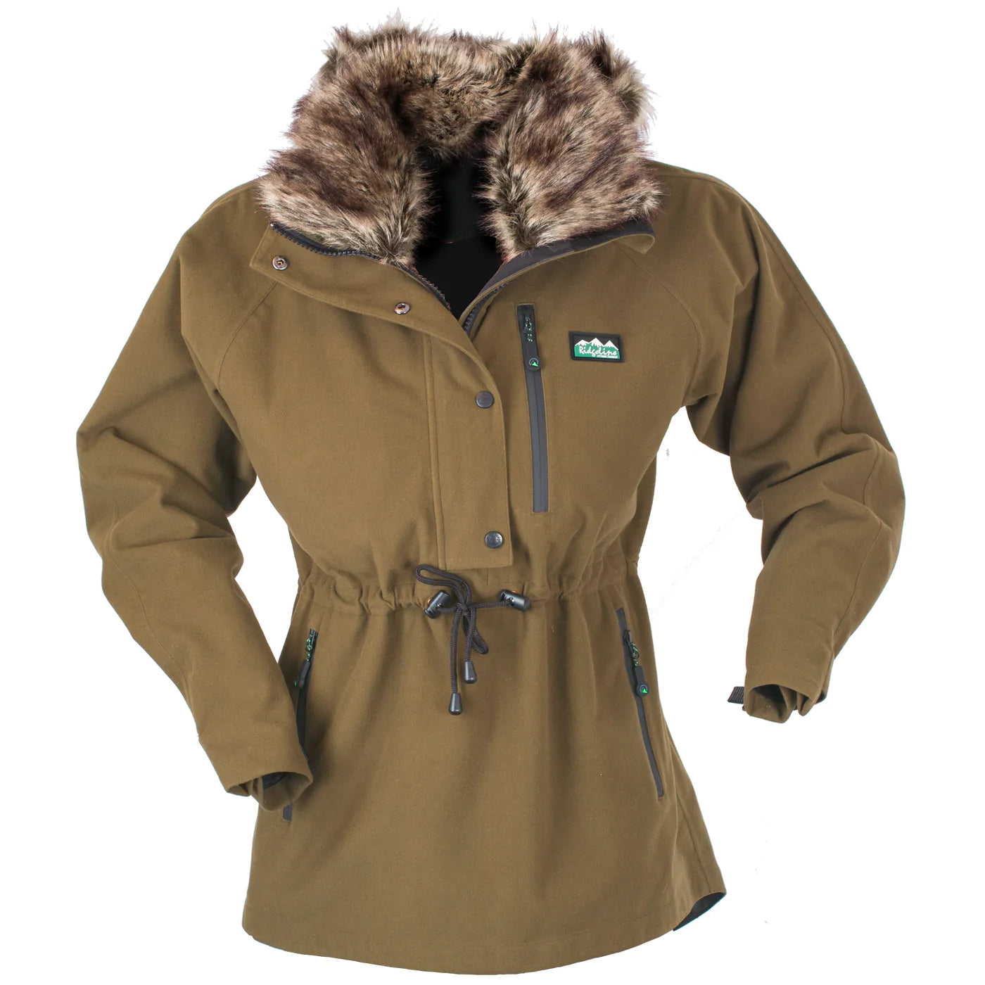 Ridgeline Ladies Monsoon Arctic Smock - Teak