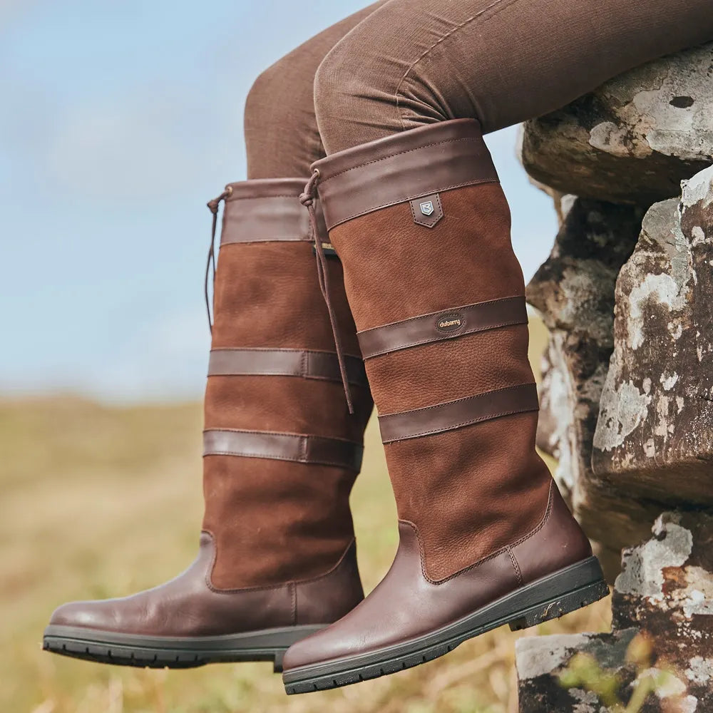 Dubarry Womens Galway Country Boot - Walnut