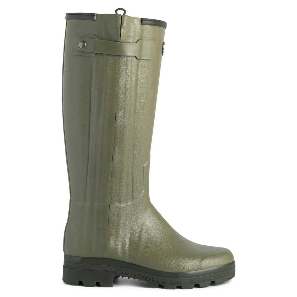 Le Chameau Womens Chasseur Leather Lined Boot - Vert Vierzon