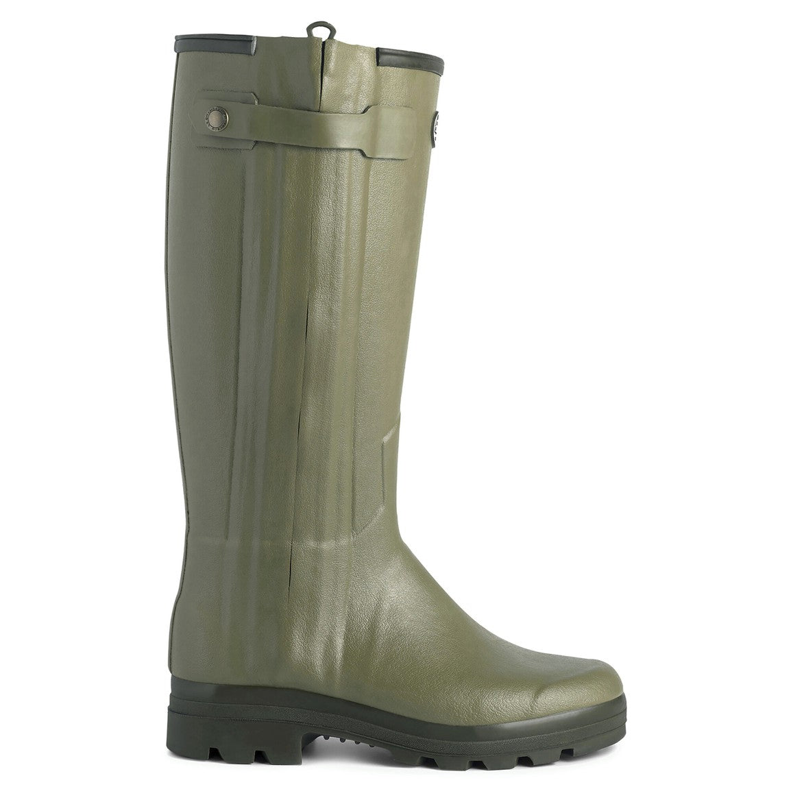 Le Chameau Womens Chasseur Leather Lined Boot - Vert Vierzon