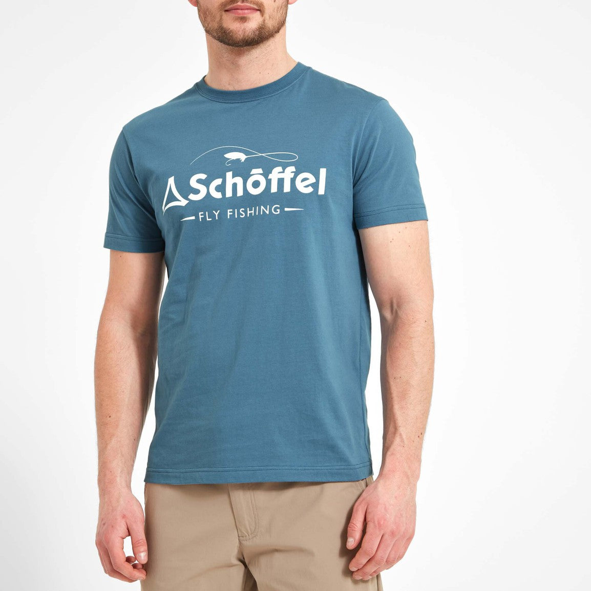 Schoffel Mens Tyne T-Shirt - River Blue