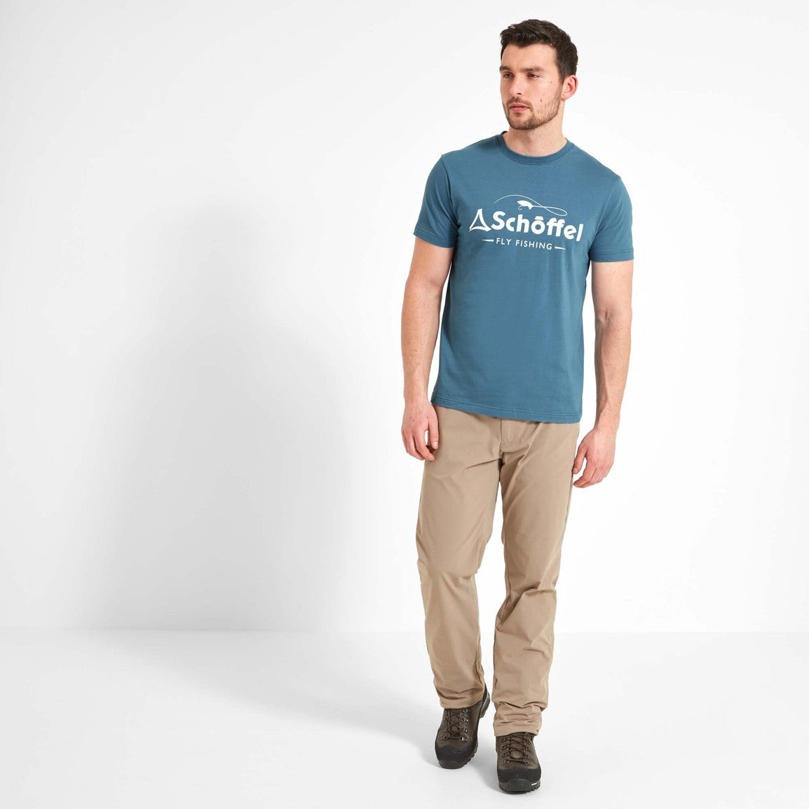 Schoffel Mens Tyne T-Shirt - River Blue