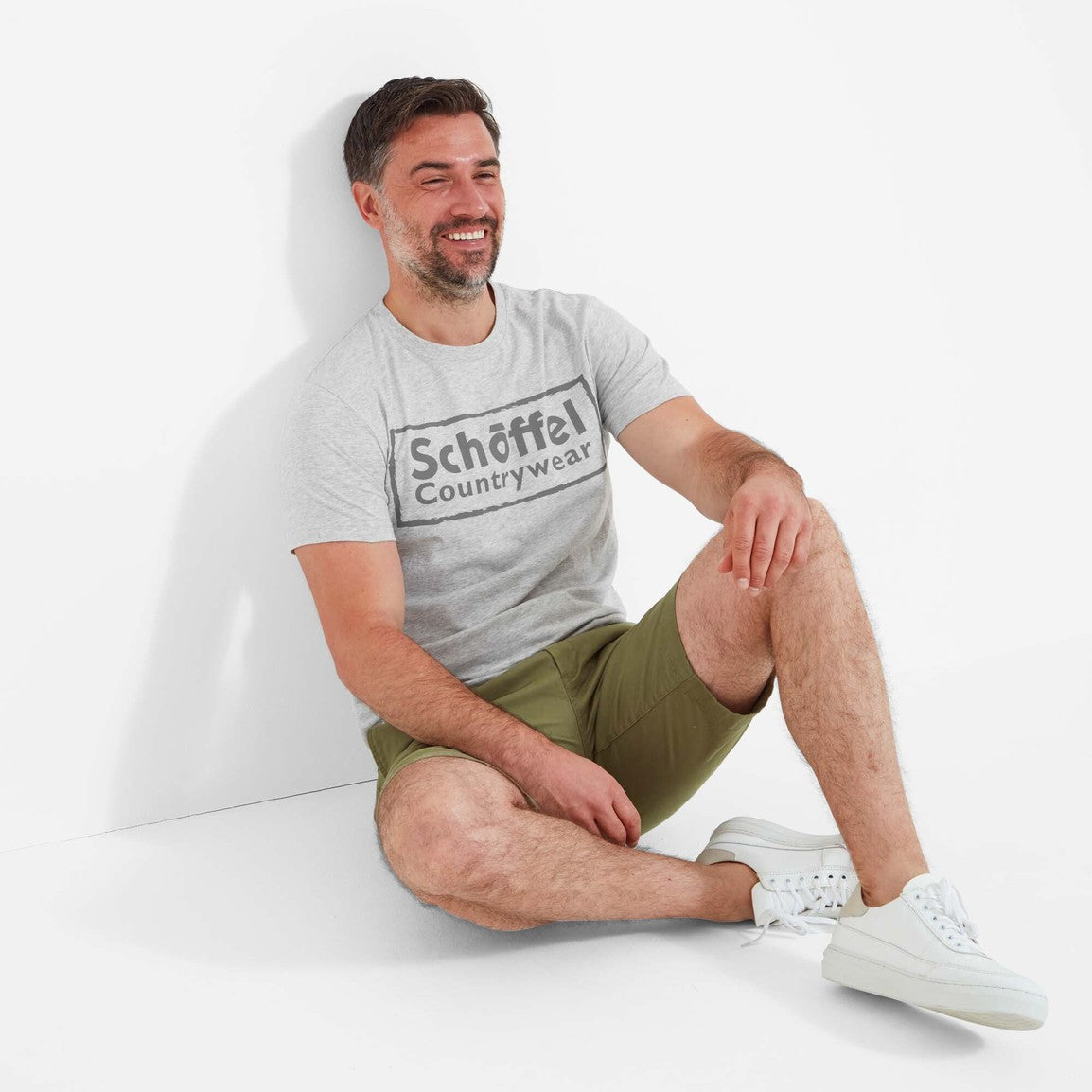 Schoffel Mens Heritage T-Shirt - Grey