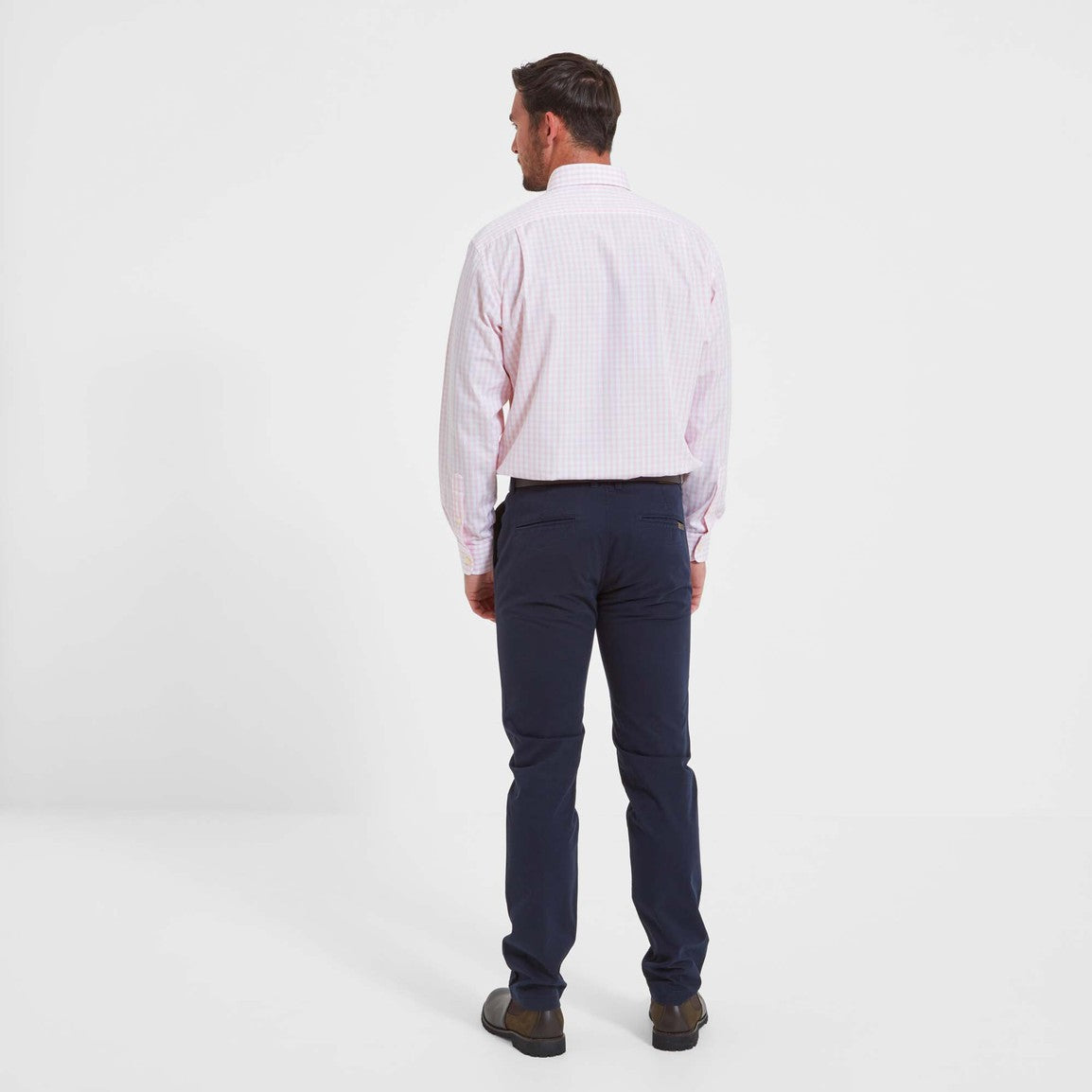 Schoffel Mens Harlyn Tailored Shirt - Pink Check