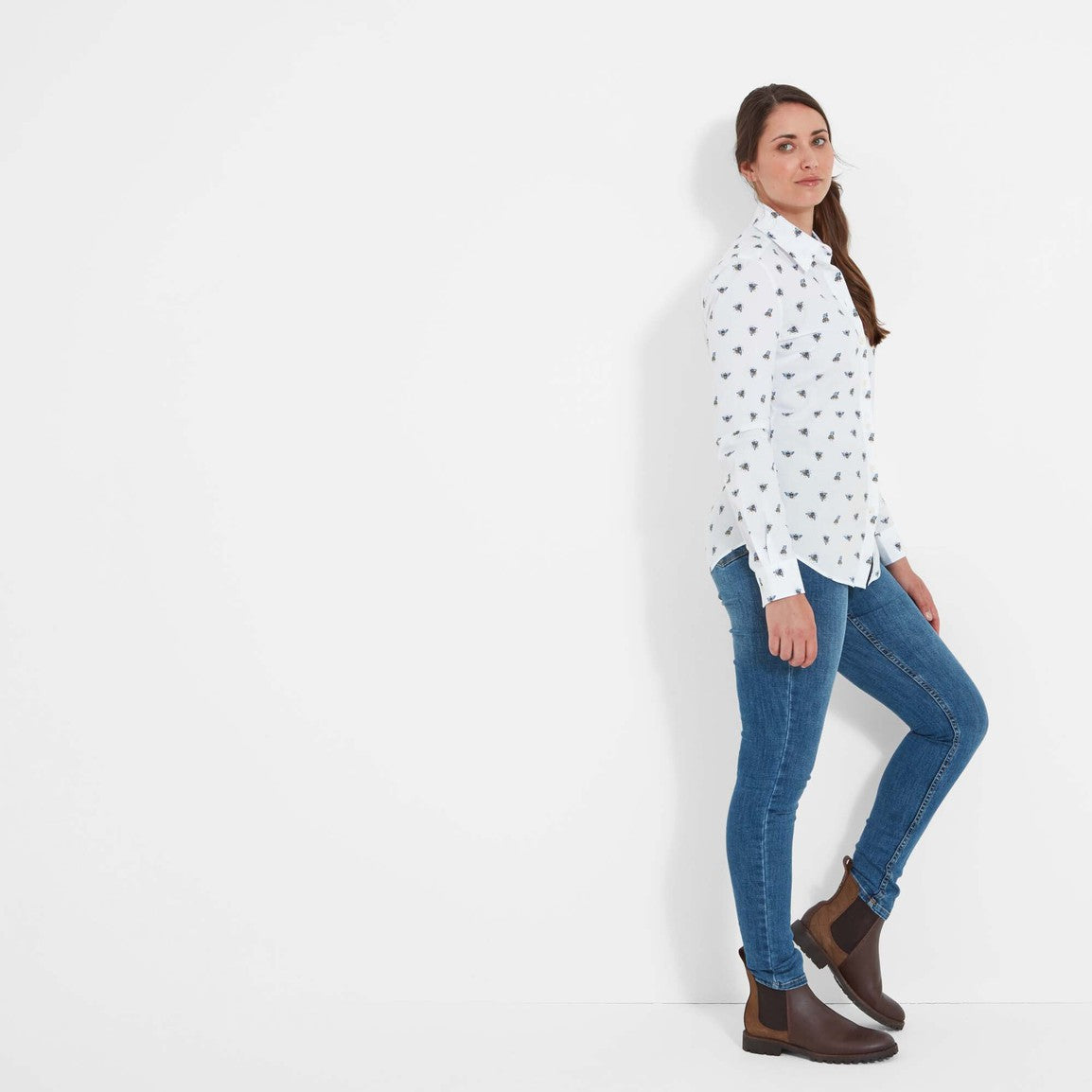 Schoffel Womens Norfolk Bee Print Shirt