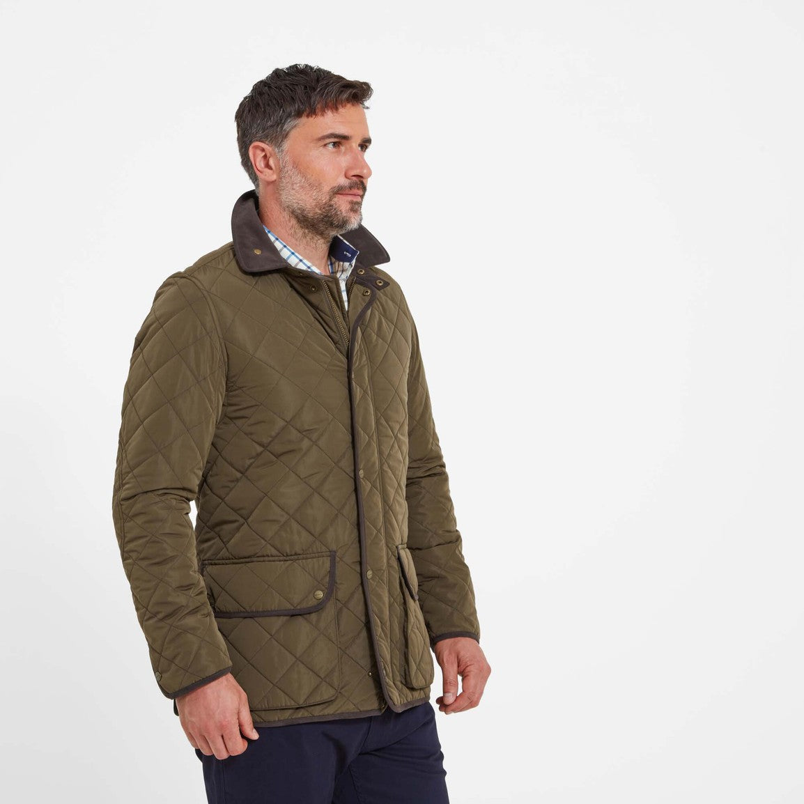 Schoffel Mens Barrowden Quilted Jacket - Olive