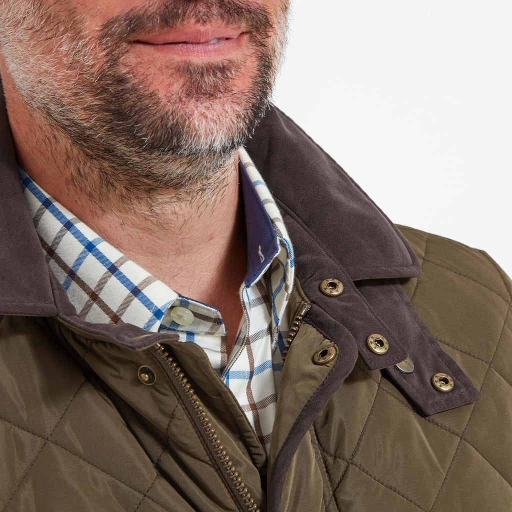 Schoffel Mens Barrowden Quilted Jacket - Olive