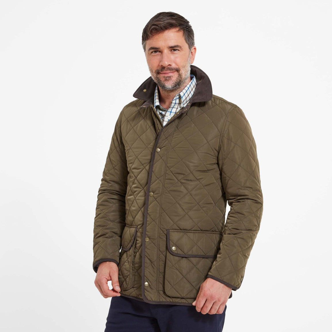 Schoffel Mens Barrowden Quilted Jacket - Olive