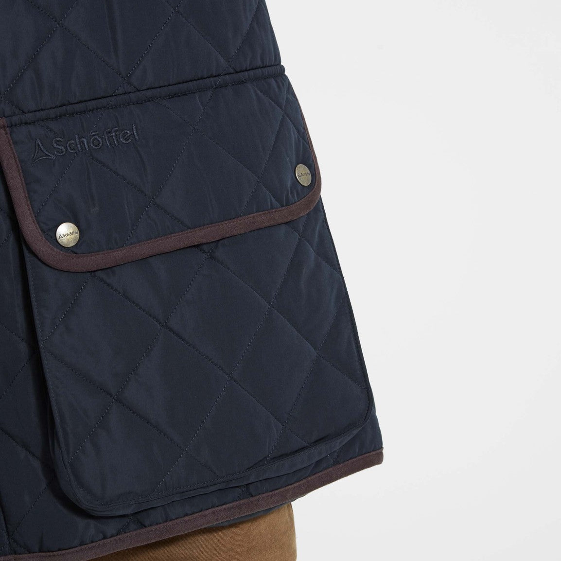 Schoffel Mens Barrowden Quilted Jacket - Midnight